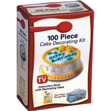 100 Pieces Cake Decoration Kit