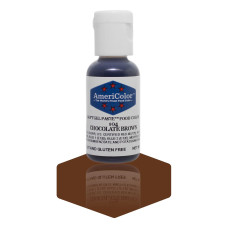 AmeriColor Soft Gel Paste Chocolate Brown 22 ml