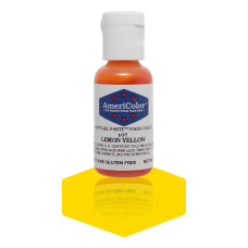 AmeriColor Soft Gel Paste Lemon Yellow 22 ml