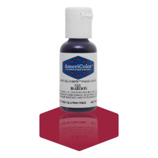 Americolor Soft Gel Paste Maroon 22 ml