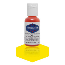 Americolor Soft Gel Paste Electric Yellow 22 ml