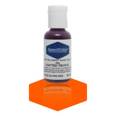 Americolor Soft Gel Paste Electric Orange 22 ml