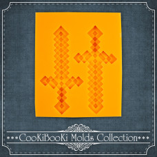 Силиконов калъп -  Minecraft мечове