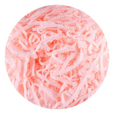 Шредирана на ленти креп хартия - розова