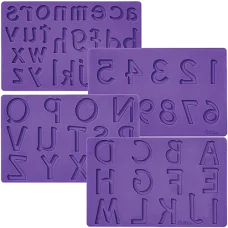 Силиконов калъп Wilton - букви и числа